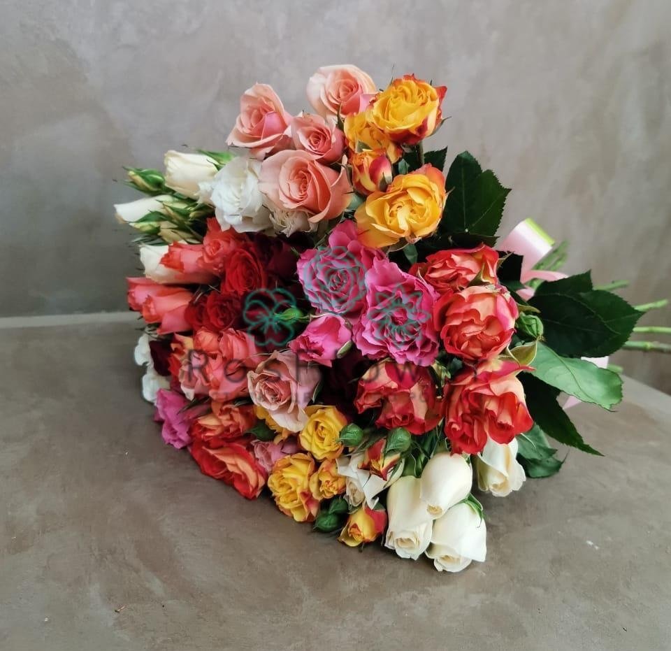 Букет цветов из: Розы в Посёлок совхоза Красковский