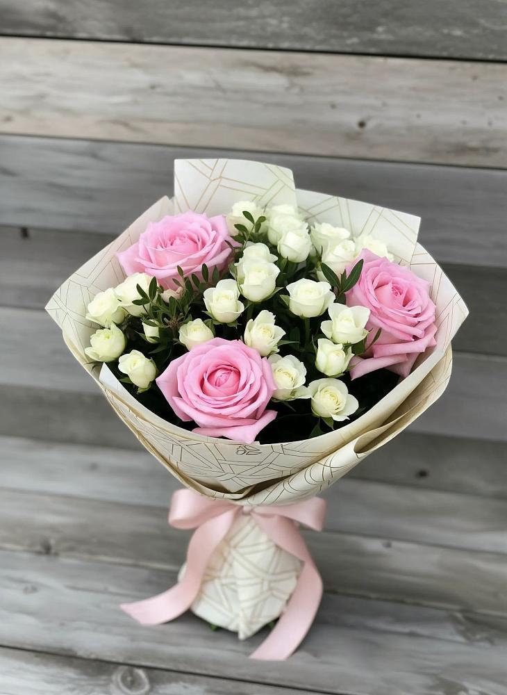 Букет цветов из: Розы в Посёлок совхоза Красковский