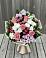 Букет цветов из: Альстромерии, Гвоздики, Розы и Хризантемы в Посёлок совхоза Красковский
