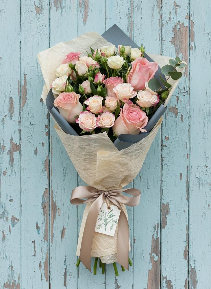 Букет цветов из: Розы в Посёлок совхоза Красковский