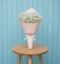 Букет цветов из:  Гипсофила в Посёлок совхоза Красковский