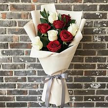Букет цветов из:  Розы #REPLACE_PRED# Посёлок совхоза Красковский