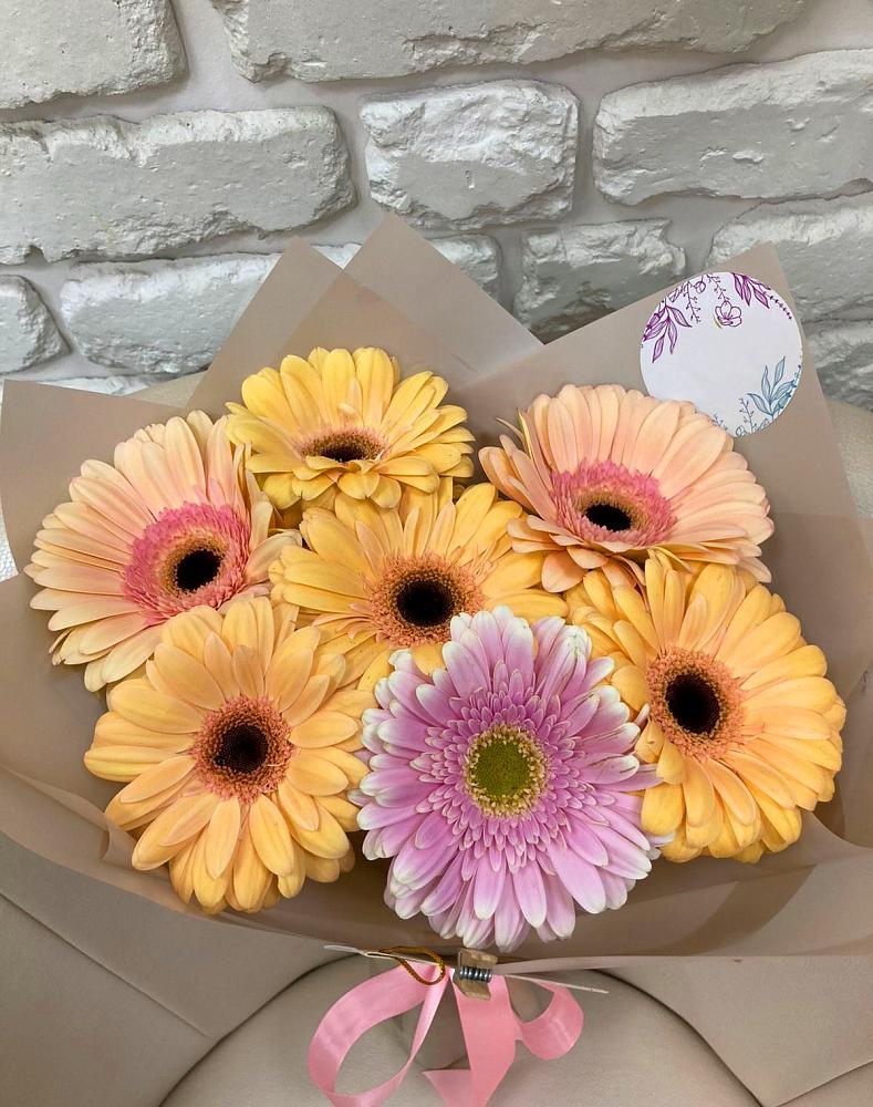 Букет цветов из: Герберы в Посёлок совхоза Красковский