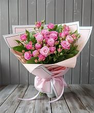 Букет Розовый кустик в Посёлок совхоза Красковский