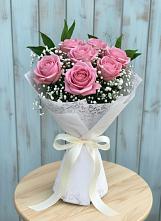 Букет цветов из:  Розы в Посёлок совхоза Красковский
