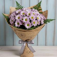 Букет цветов из:  Хризантемы в Посёлок совхоза Красковский