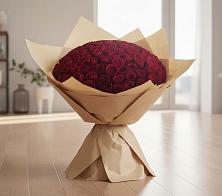 Букет 101 Красная роза в Посёлок совхоза Красковский