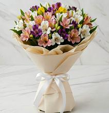 Букет цветов из:  Альстромерии #REPLACE_PRED# Посёлок совхоза Красковский