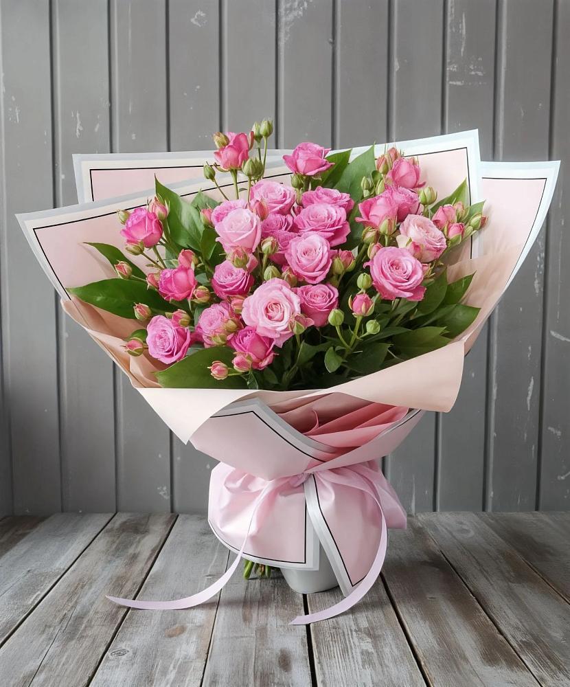 Букет Розовый кустик в Посёлок совхоза Красковский