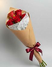 Букет цветов из:  Розы в Посёлок совхоза Красковский