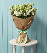 Букет цветов из:  Лизиантусы в Посёлок совхоза Красковский