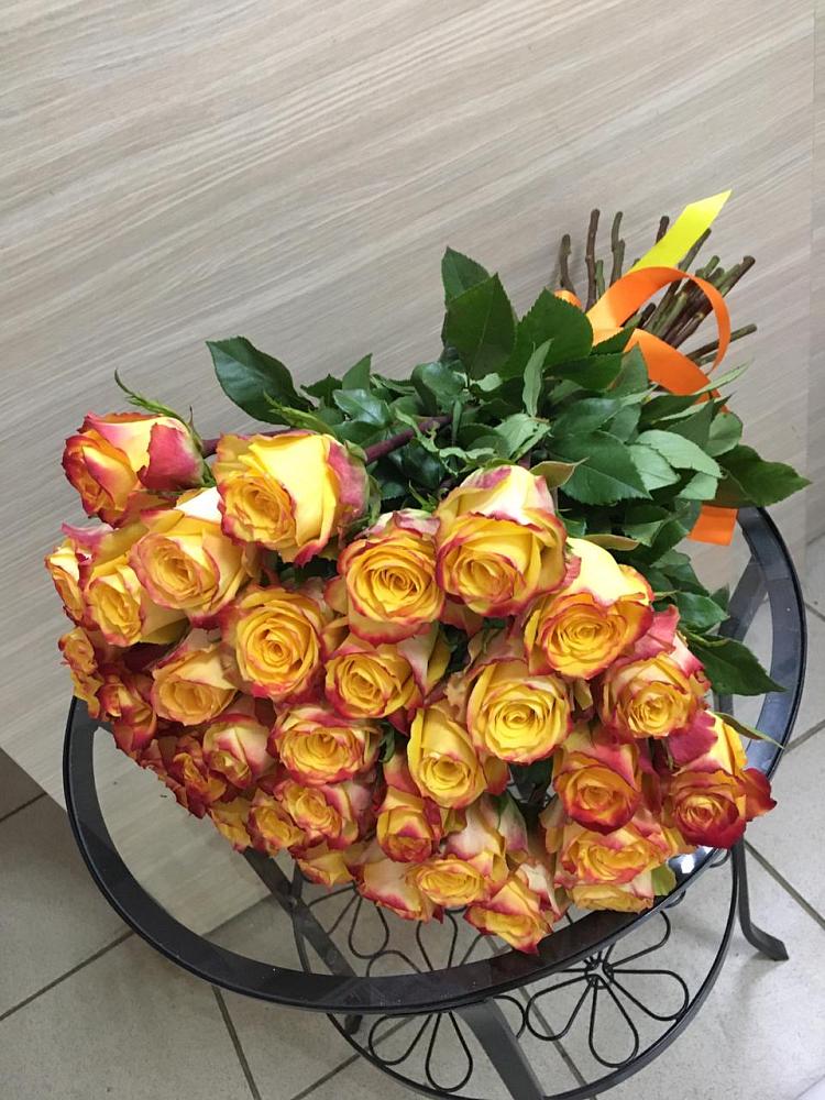 Букет Желтые розы в Посёлок совхоза Красковский