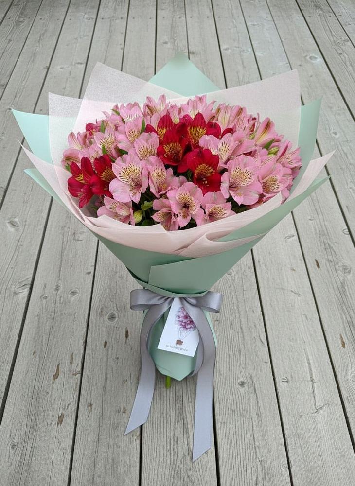 Букет цветов из: Альстромерии в Посёлок совхоза Красковский