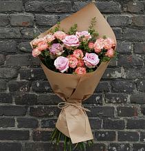 Букет цветов из:  Розы в Посёлок совхоза Красковский