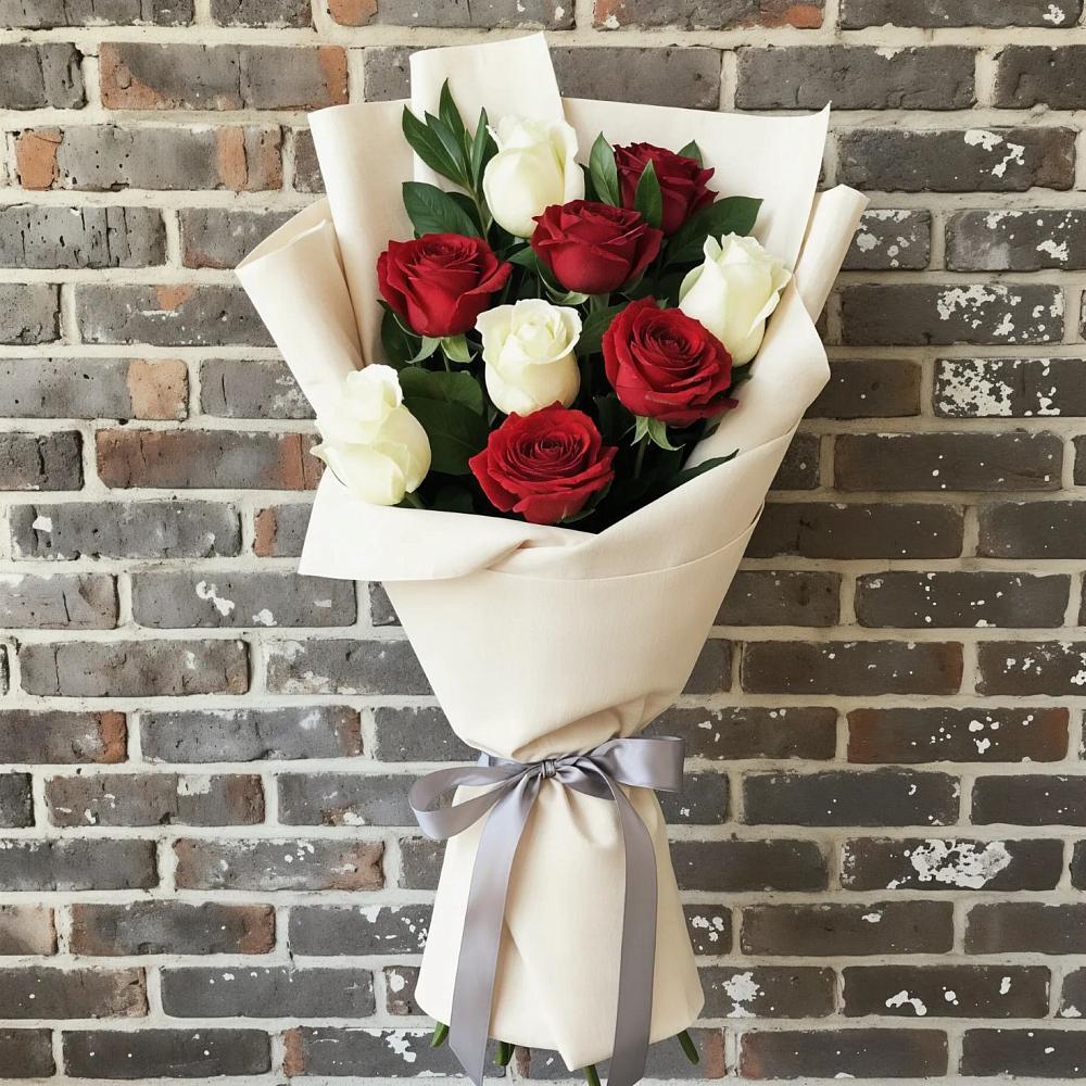 Букет цветов из: Розы в Посёлок совхоза Красковский