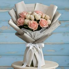 Букет цветов из:  Розы в Посёлок совхоза Красковский