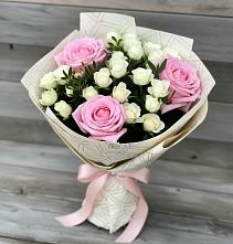 Букет цветов из:  Розы в Посёлок совхоза Красковский
