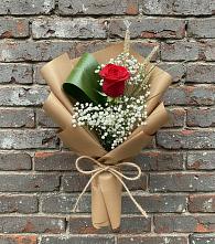 Букет цветов из:  Розы в Посёлок совхоза Красковский