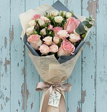 Букет цветов из:  Розы в Посёлок совхоза Красковский