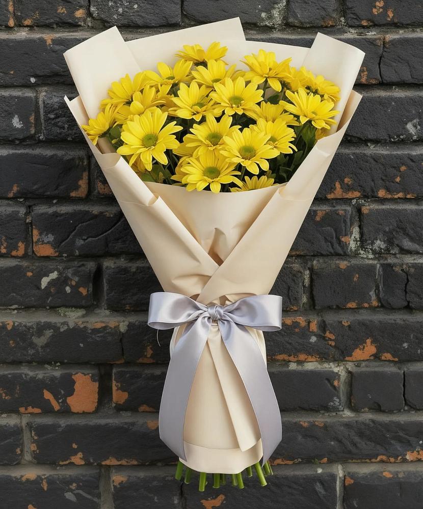Букет цветов из: Хризантемы в Посёлок совхоза Красковский