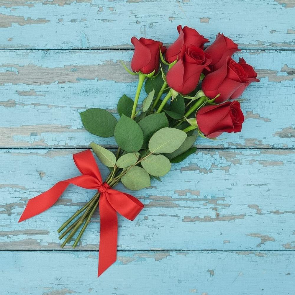 Букет Красные розы в Посёлок совхоза Красковский