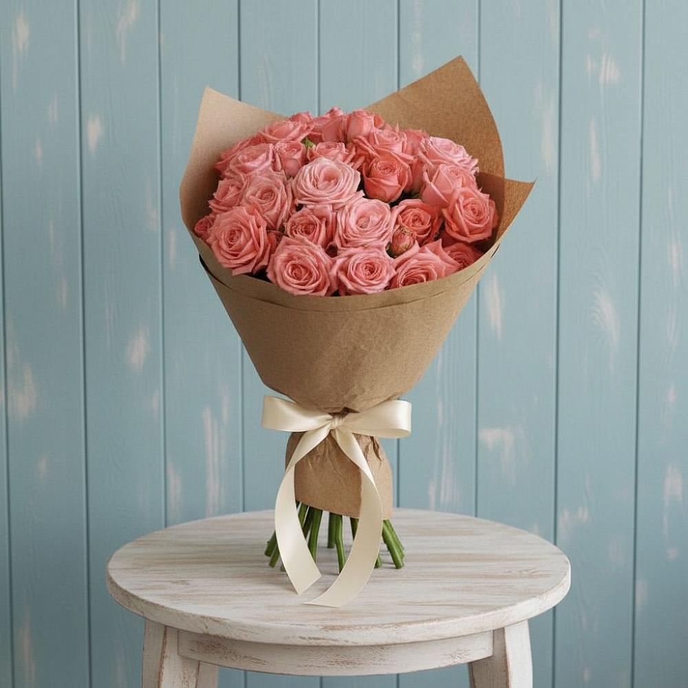 Букет цветов из: Розы в Посёлок совхоза Красковский