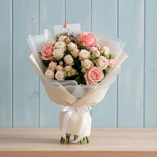 Букет цветов из:  Розы в Посёлок совхоза Красковский