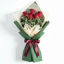 Букет цветов из:  Розы в Посёлок совхоза Красковский