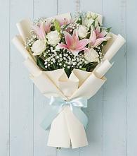 Букет цветов из:  Лилии в Посёлок совхоза Красковский