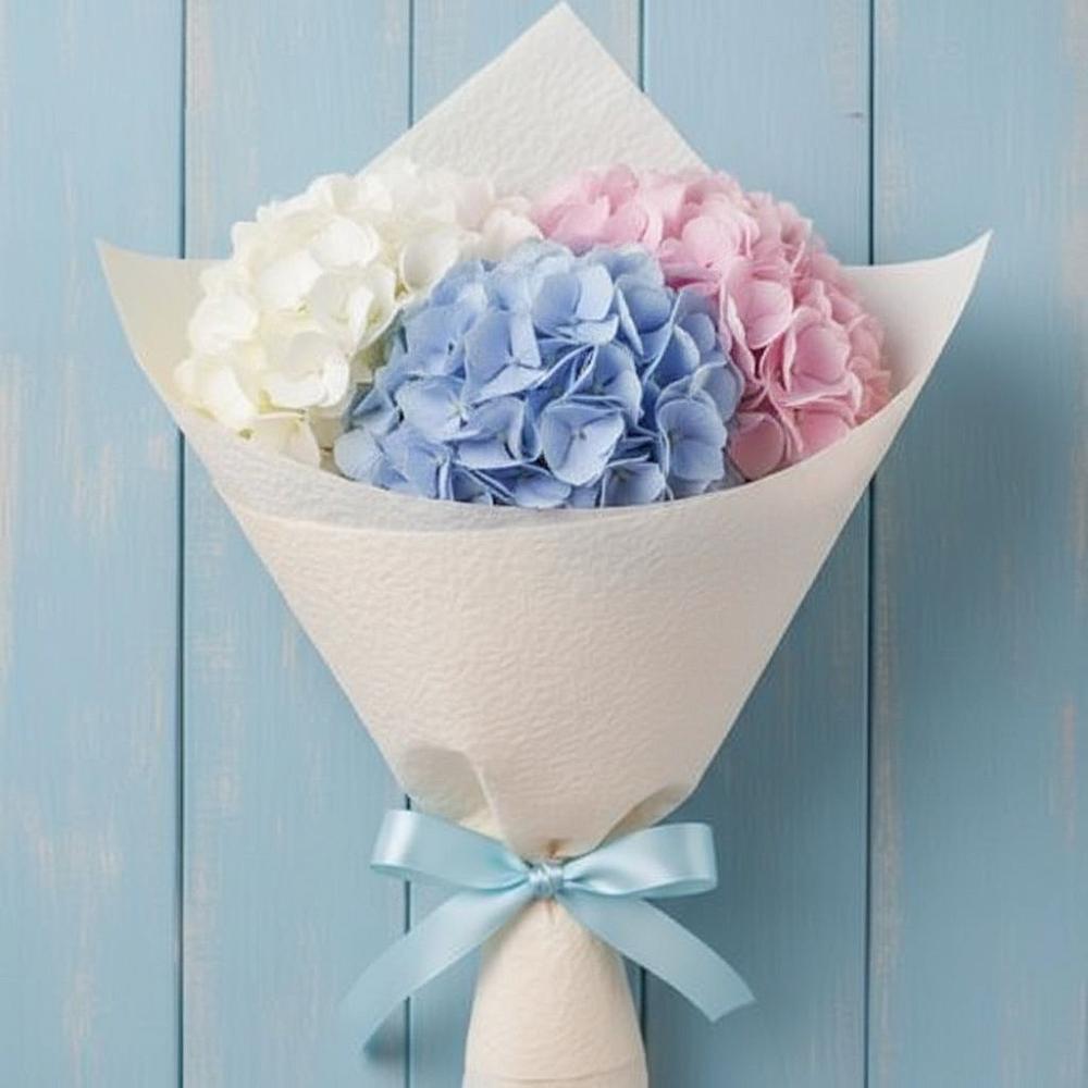 Букет цветов из: Гортензия в Посёлок совхоза Красковский