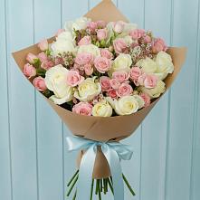 Букет цветов из:  Розы в Посёлок совхоза Красковский