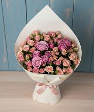 Букет цветов из:  Розы #REPLACE_PRED# Посёлок совхоза Красковский